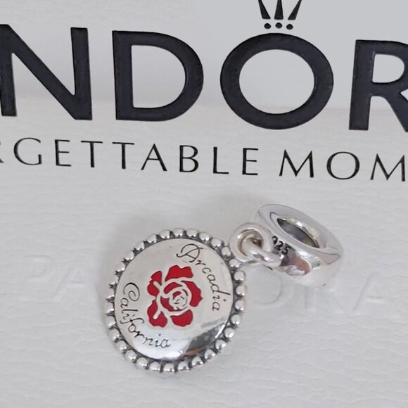 Pandora Arcadia California Exclusive Dangle Charm S925 Silver with box - Picture 1 of 10